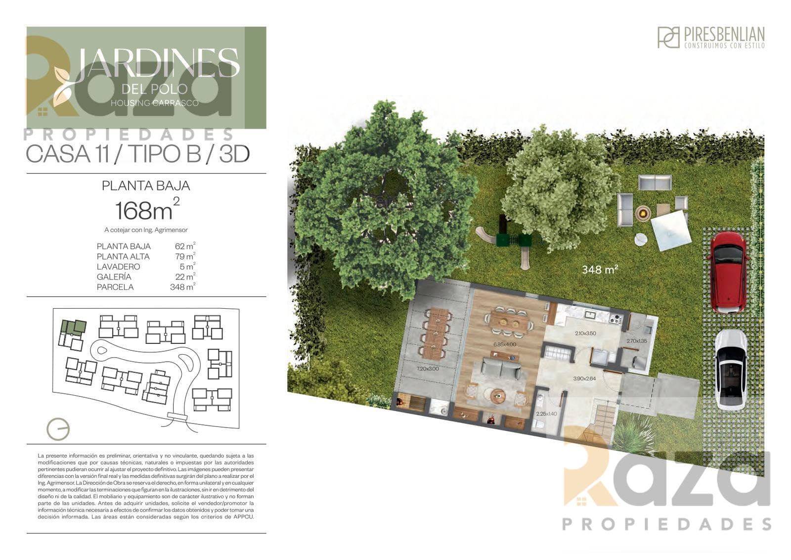 3-Bedroom Duplex House for Sale in Carrasco Norte