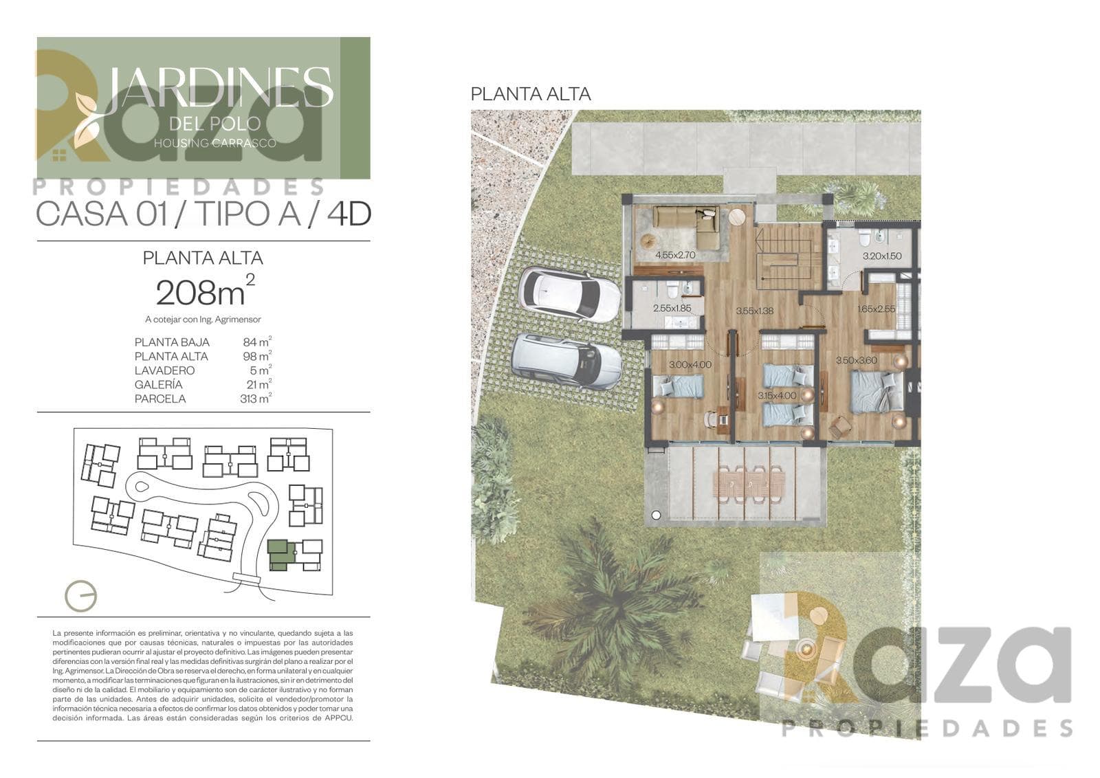 4-Bedroom Duplex House for Sale in Carrasco Norte