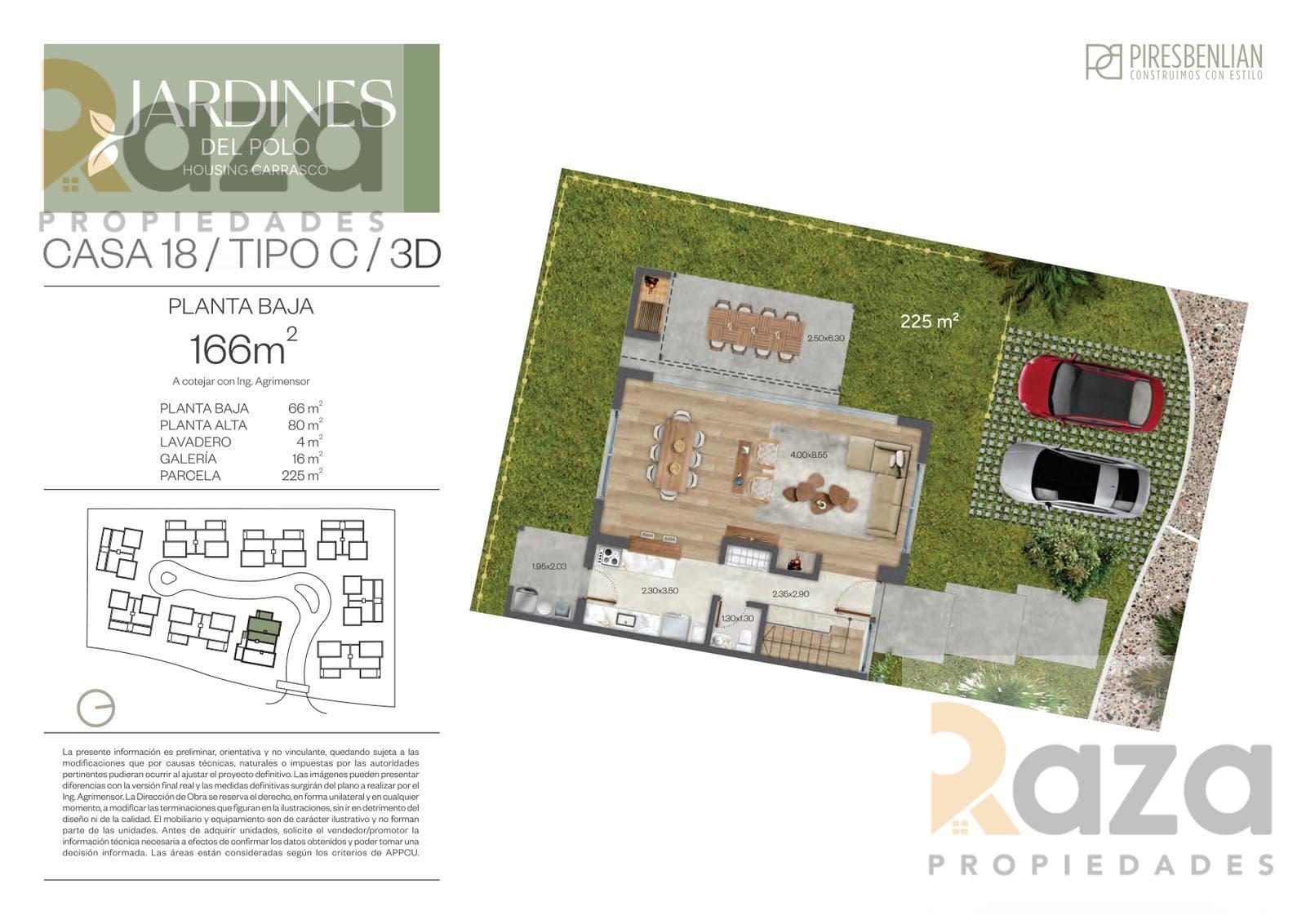 3-Bedroom Duplex House for Sale in Carrasco Norte