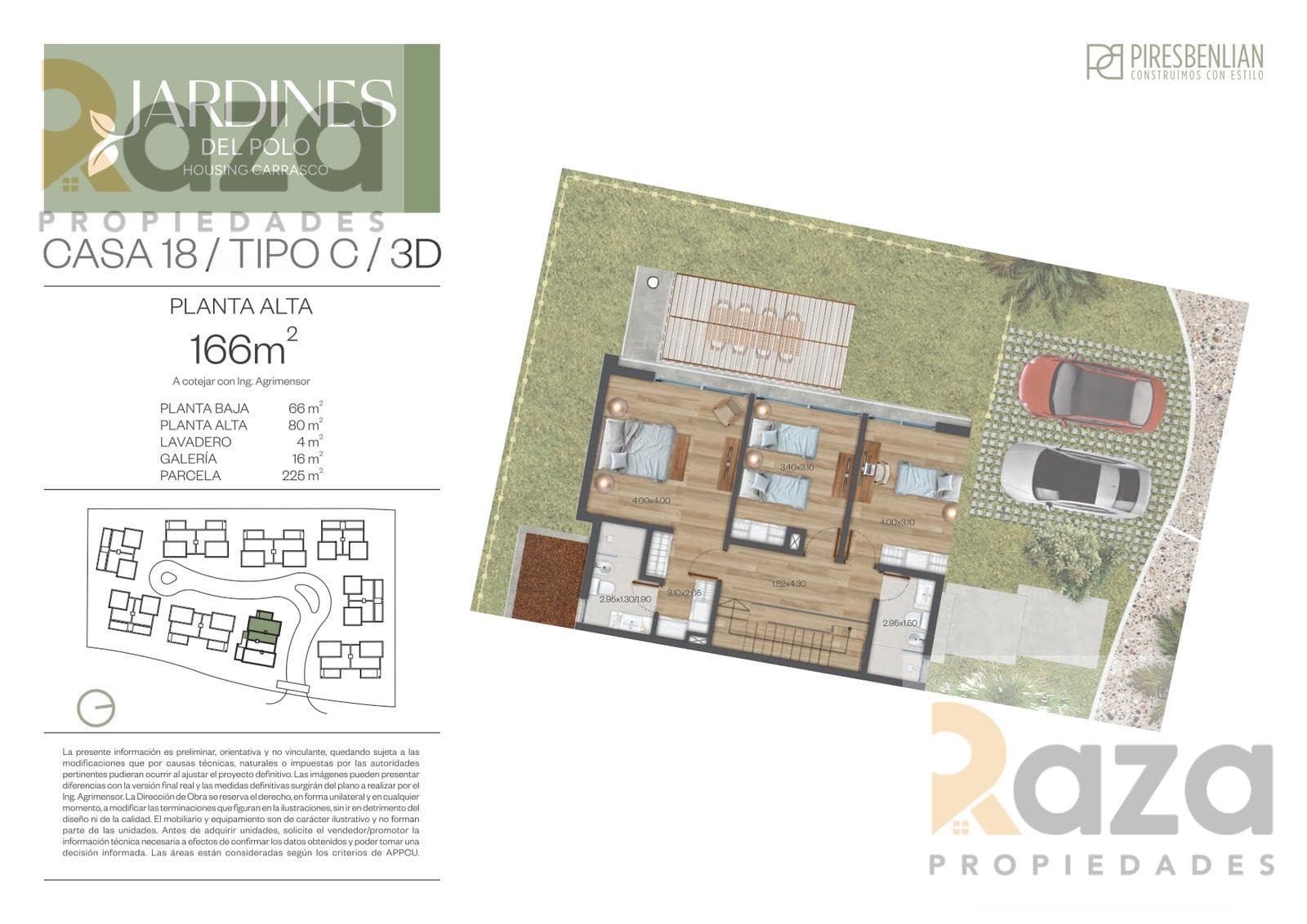 3-Bedroom Duplex House for Sale in Carrasco Norte