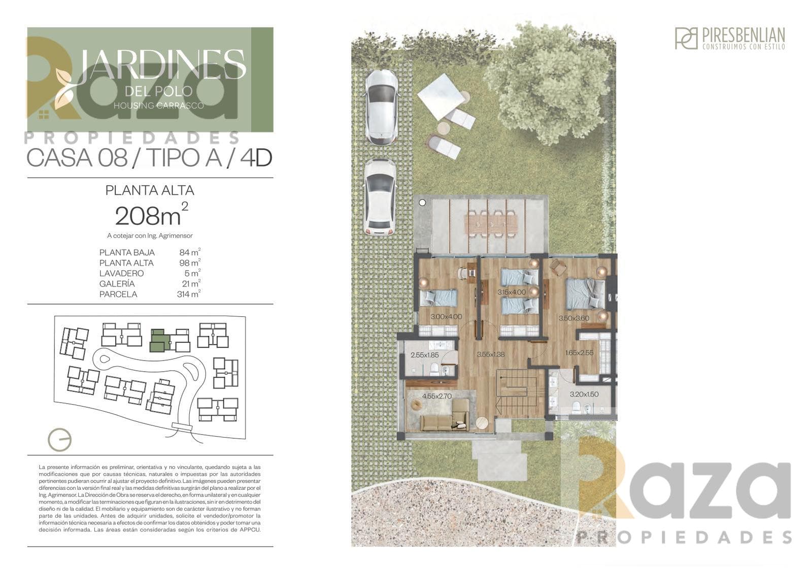4-Bedroom Duplex House for Sale in Carrasco Norte