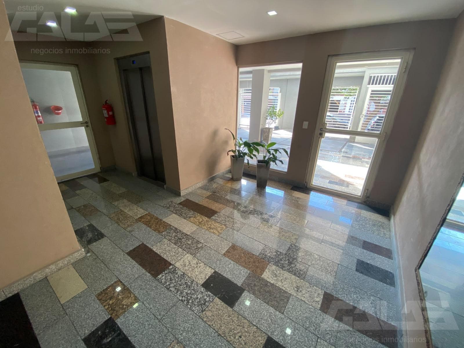 Bright, premium studio apartment with an exclusive 35 m² terrace, 40 m² of covered space, and the entire sixth floor