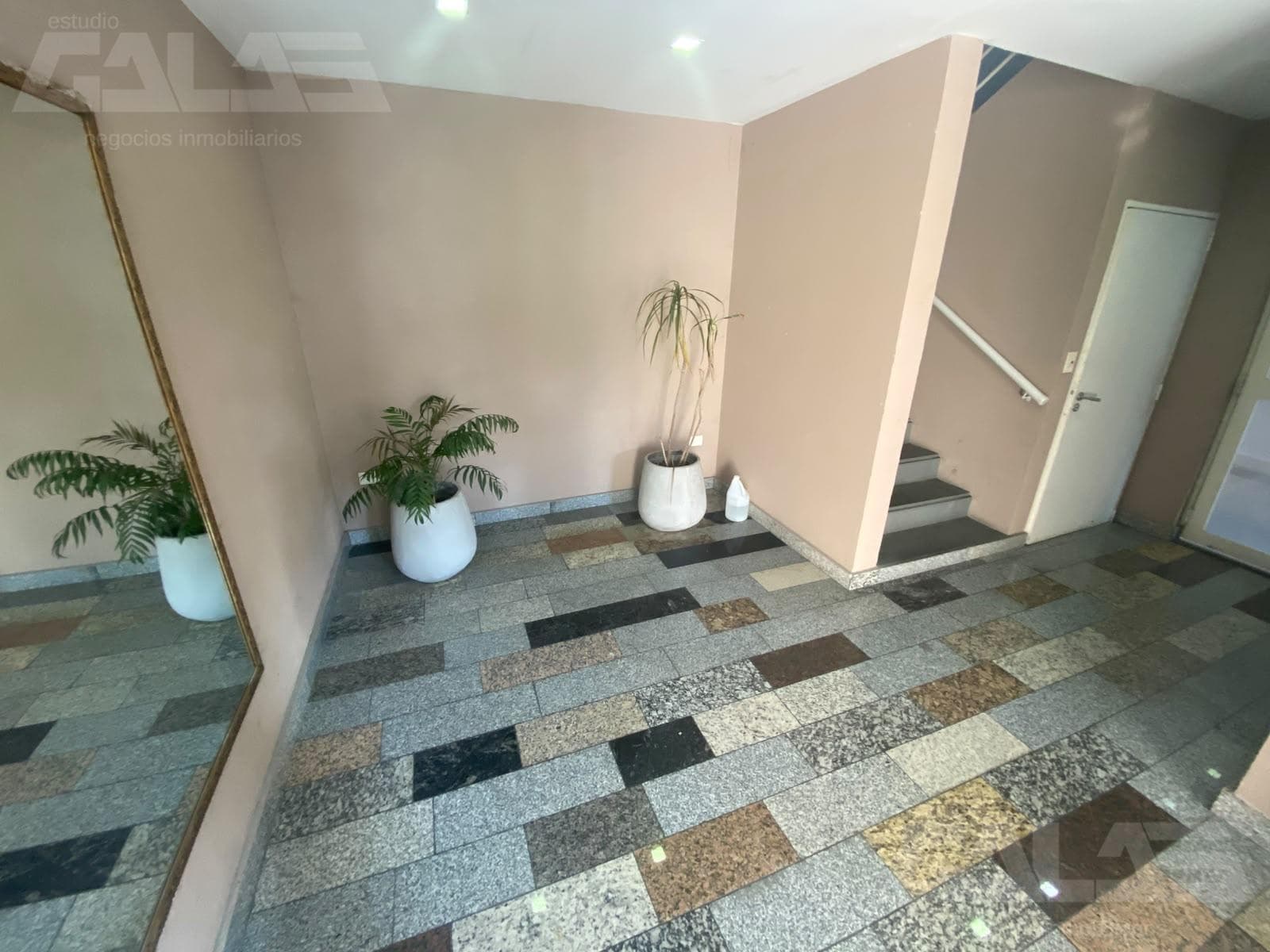 Bright, premium studio apartment with an exclusive 35 m² terrace, 40 m² of covered space, and the entire sixth floor