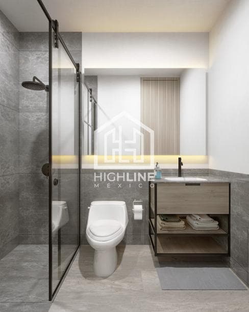 APARTMENT FOR SALE IN PUERTO MORELOS, 2 BEDROOMS, SWIMMING POOL, AND GYM
