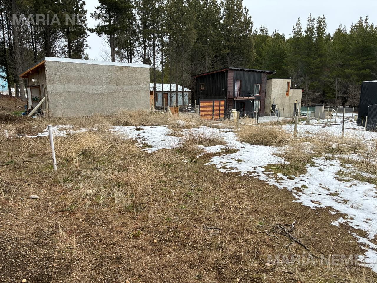 Lot in a Planned Housing Development for Sale - Dina Huapi - WITH IMPROVEMENTS (Nitrifying bed, biogas digester, fill, and fencing)
