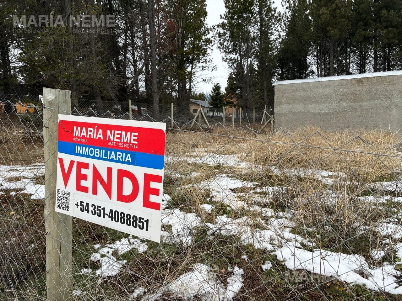Lot in a Planned Housing Development for Sale - Dina Huapi - WITH IMPROVEMENTS (Nitrifying bed, biogas digester, fill, and fencing)