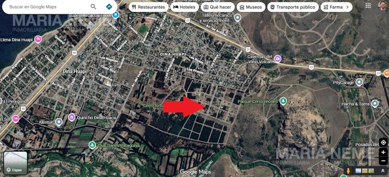 Lot in a Planned Housing Development for Sale - Dina Huapi - WITH IMPROVEMENTS (Nitrifying bed, biogas digester, fill, and fencing)