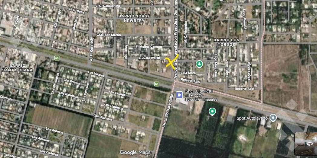 Land for Sale, Suitable for Development - Located on the President Perón Beltway and Just a Few Meters from Route 65