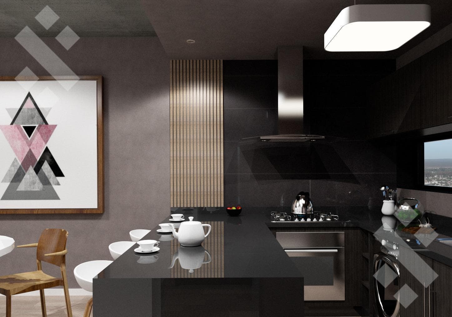 1-BEDROOM APARTMENT FOR SALE IN THE BASEMENT OF THE NOVA HOUSE BUILDING, 165 Chocon Street, Neuquén Apartment