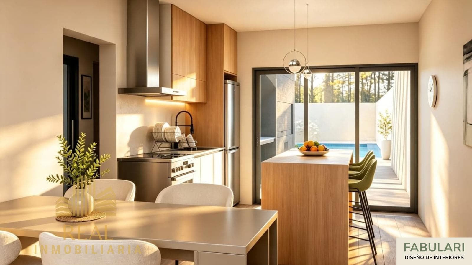 Pre-construction sale: 2-bedroom house with a pool in a prime location in the city of Plottier