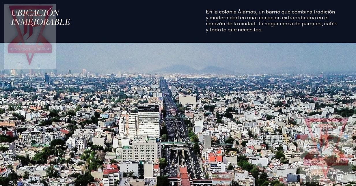 Apartment for Sale in Álamos, Benito Juárez, Mexico City – Starting at $4.3 MDP