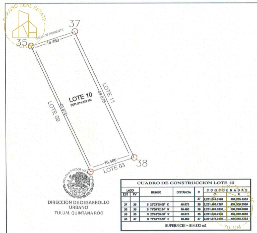 Lots 10, 11, and 12, MNZ 321, 2,448 m². Region 15, next to Mistiq Temple 2