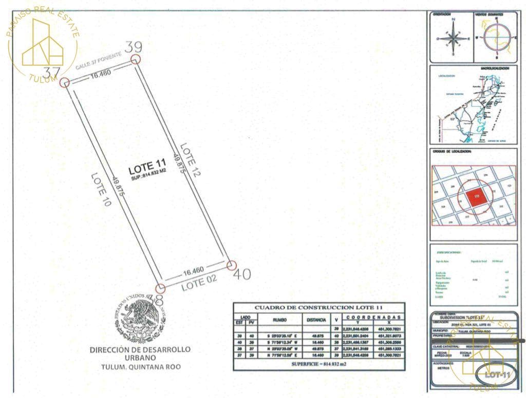 Lots 10, 11, and 12, MNZ 321, 2,448 m². Region 15, next to Mistiq Temple 2