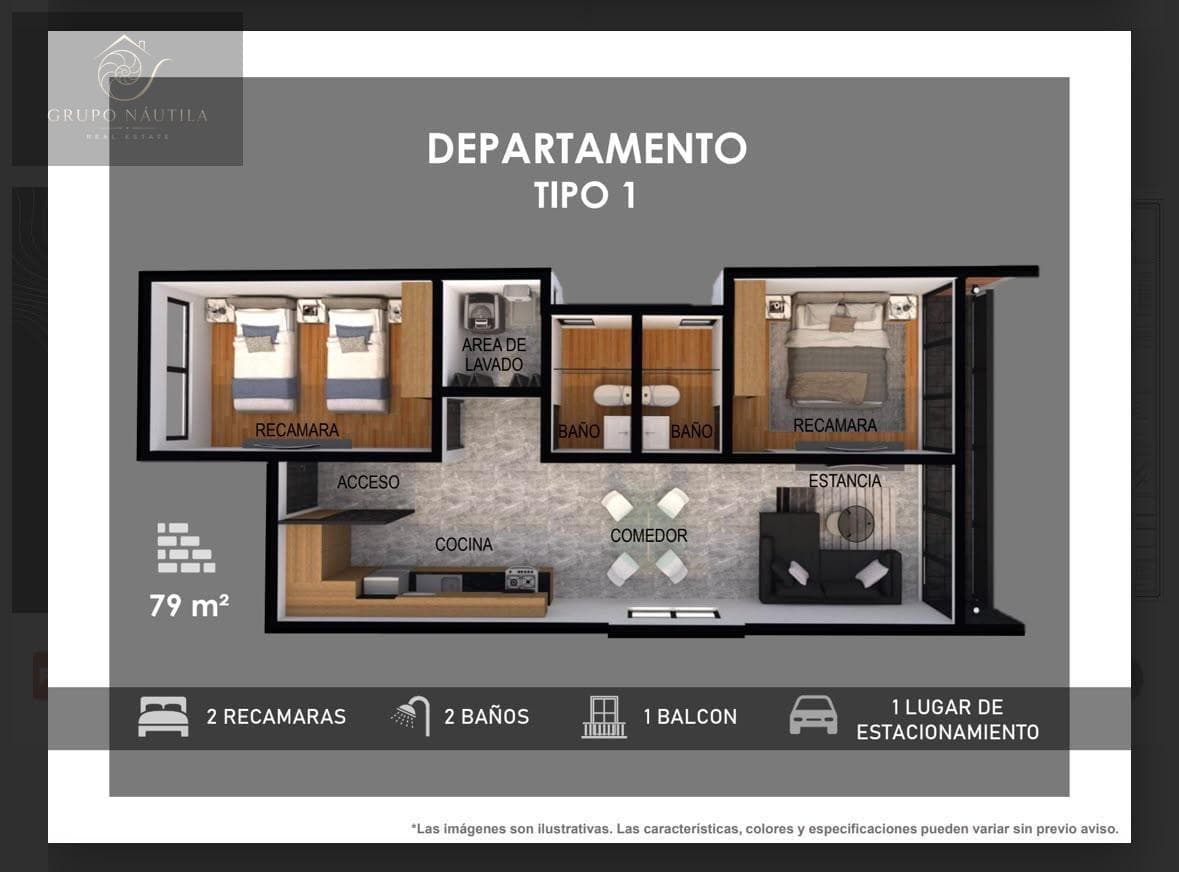 Apartment for Sale in Zapotecas