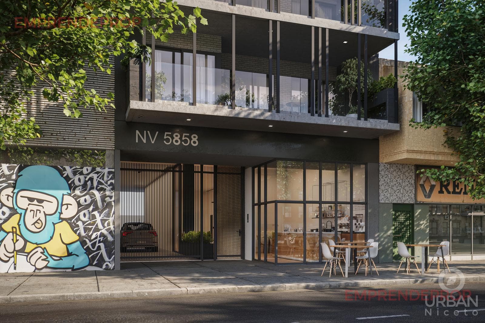 Brand-new storefront in Palermo Hollywood