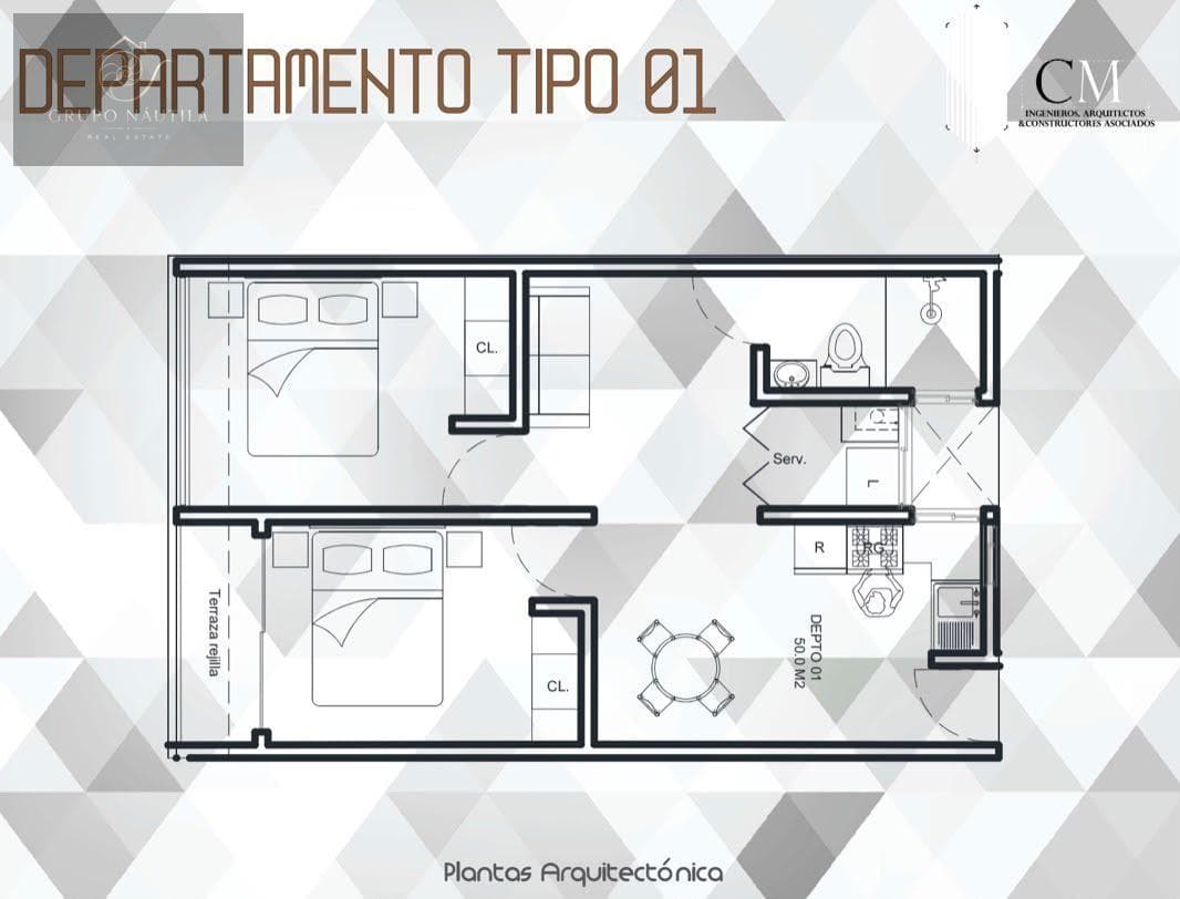 Apartment for Sale on Adolfo Ruiz Cortinez Street