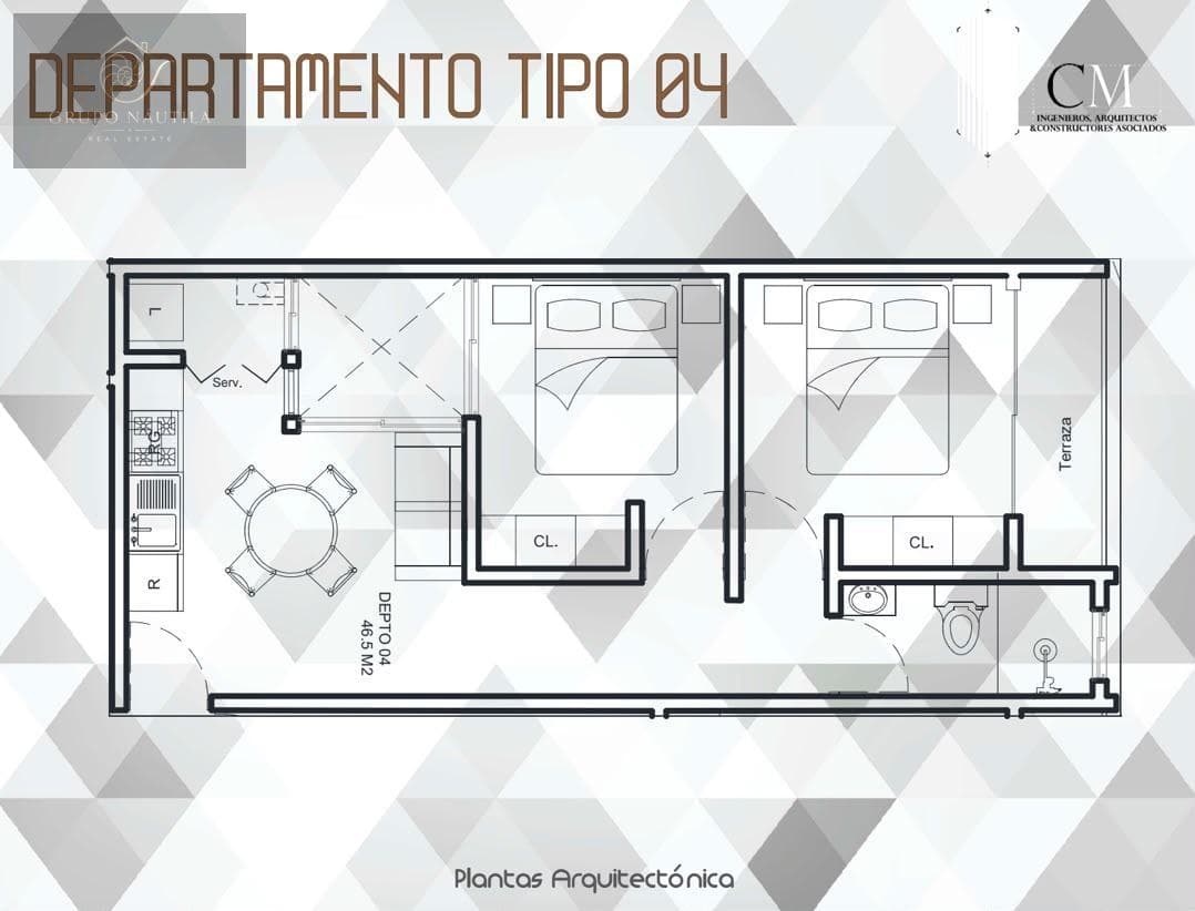 Apartment for Sale on Adolfo Ruíz Cortínez Street