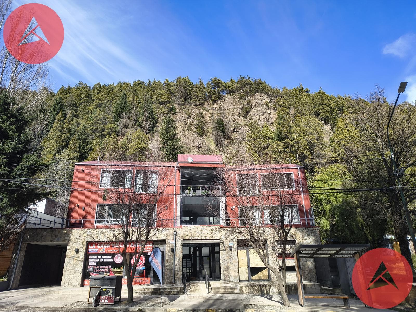 Apartment with a mountain view in downtown San Martín de los Andes