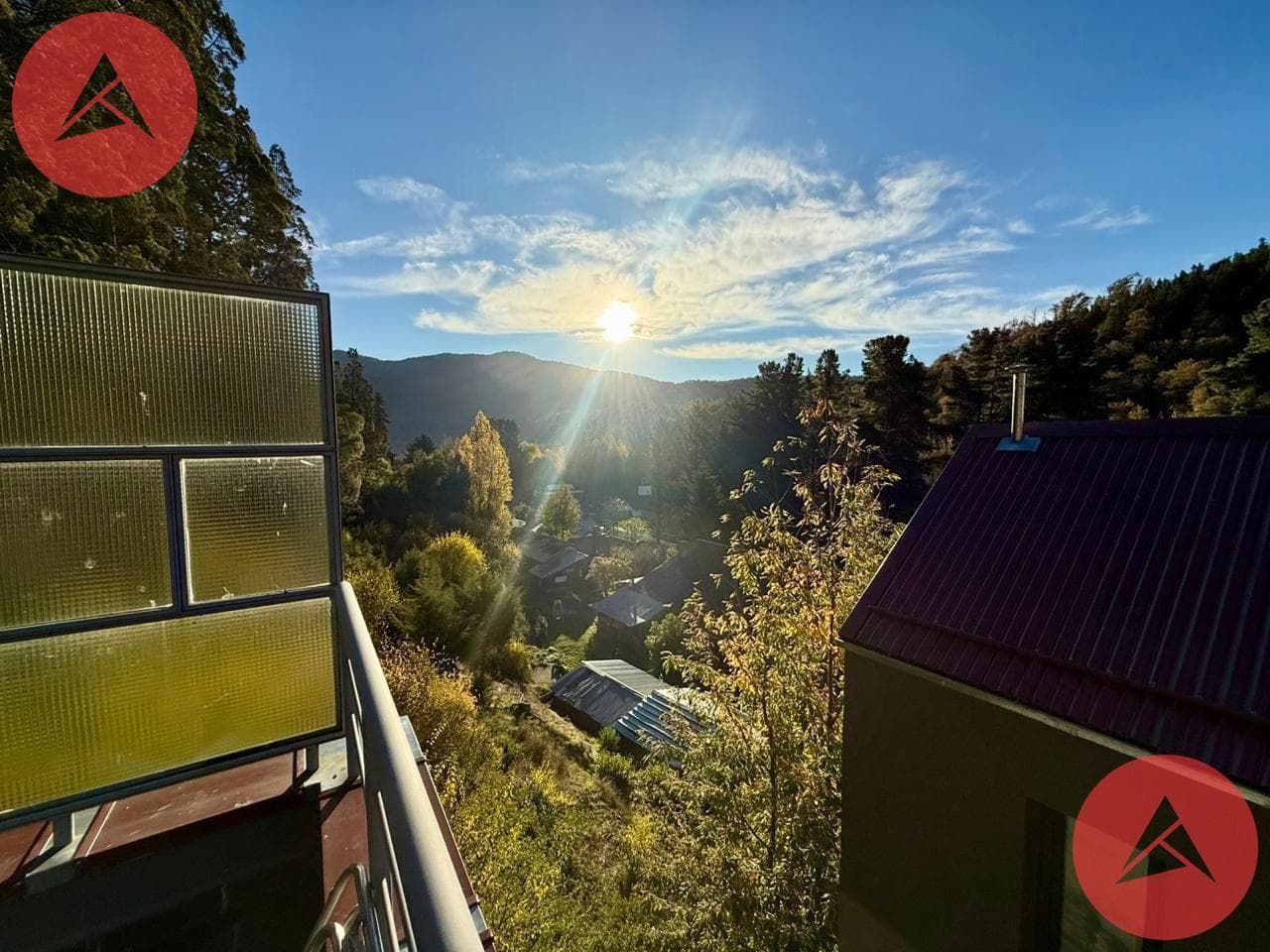 Apartment with a mountain view in downtown San Martín de los Andes