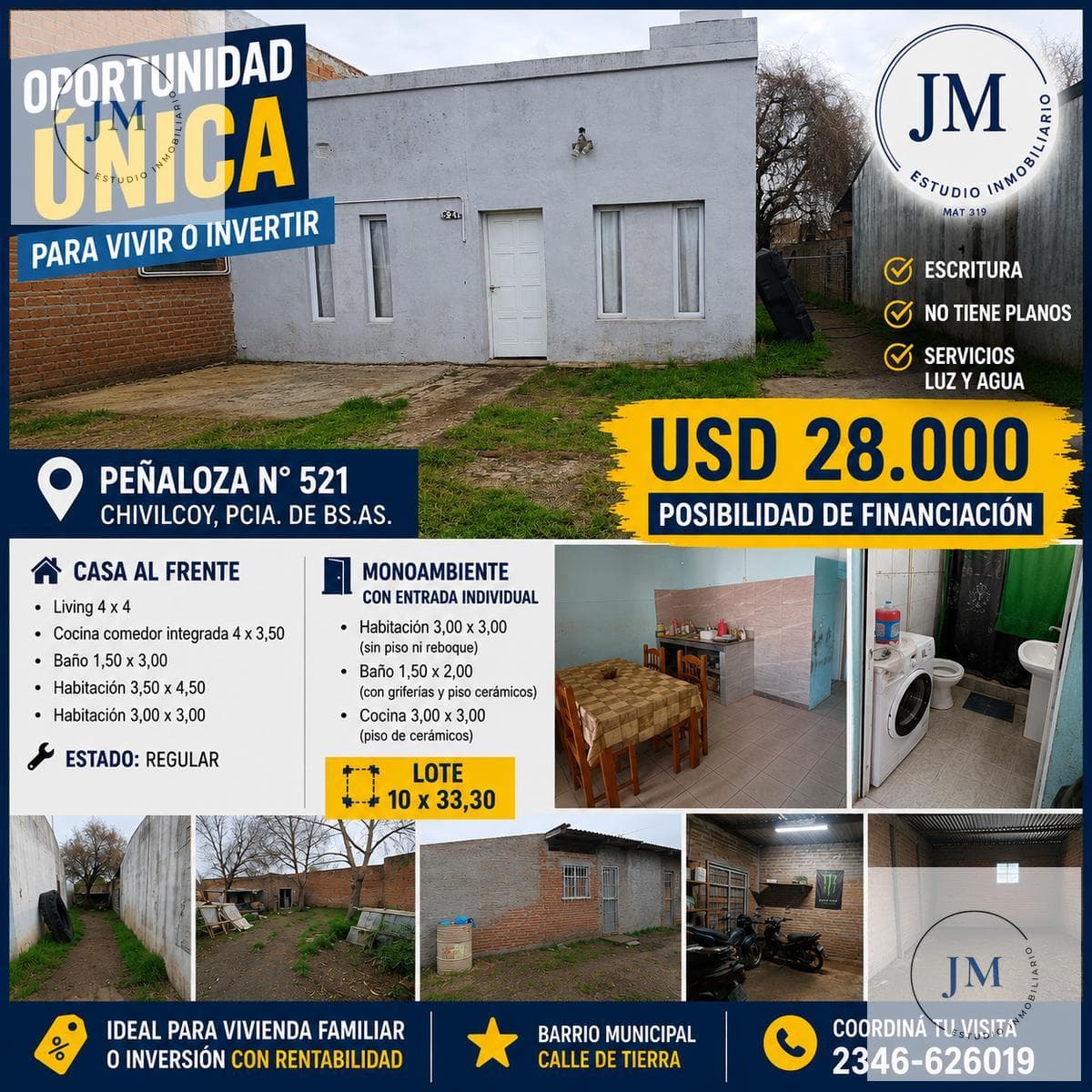 HOME FOR SALE - FINANCING AVAILABLE