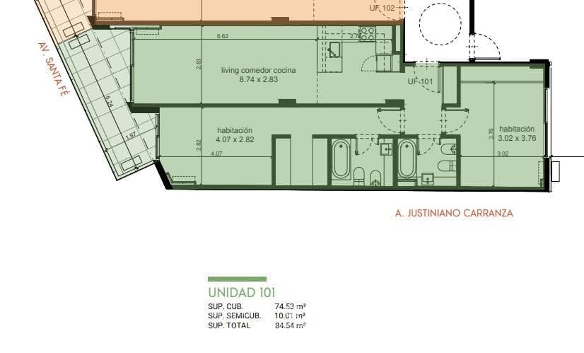 FOR SALE: Exclusive 3-Room Apartment with a Terrace Balcony in the Heart of the City