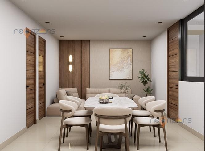 BRAND-NEW apartment on the second floor, just a few steps from Carranza Avenue in San Luis Potosí.