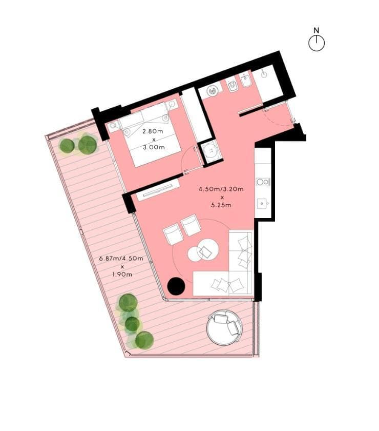 One-Bedroom Apartment for Sale in Colonia del Sacramento - 709 T2