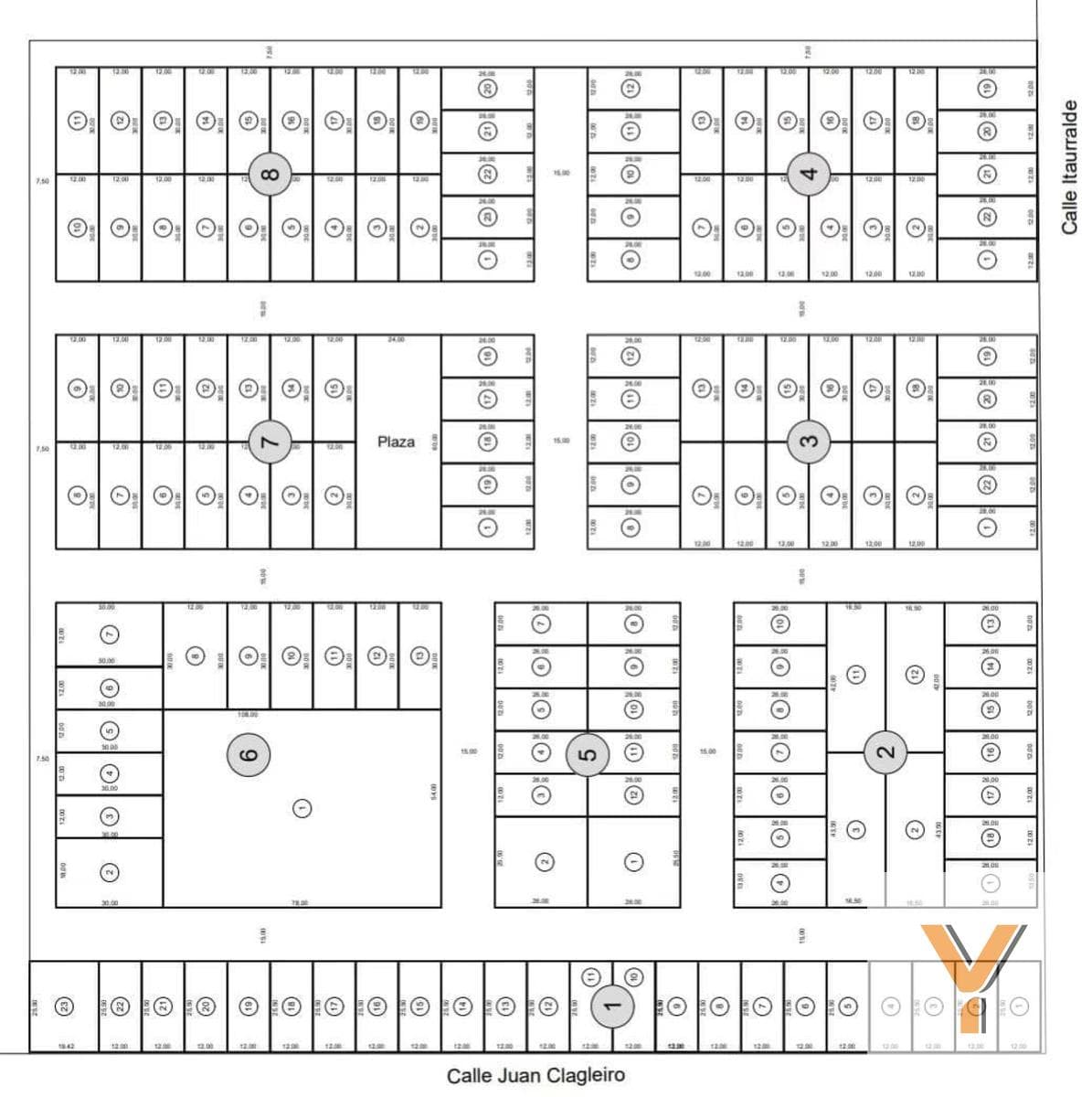 Land for Sale - - 360 meters - Almirante Brown
