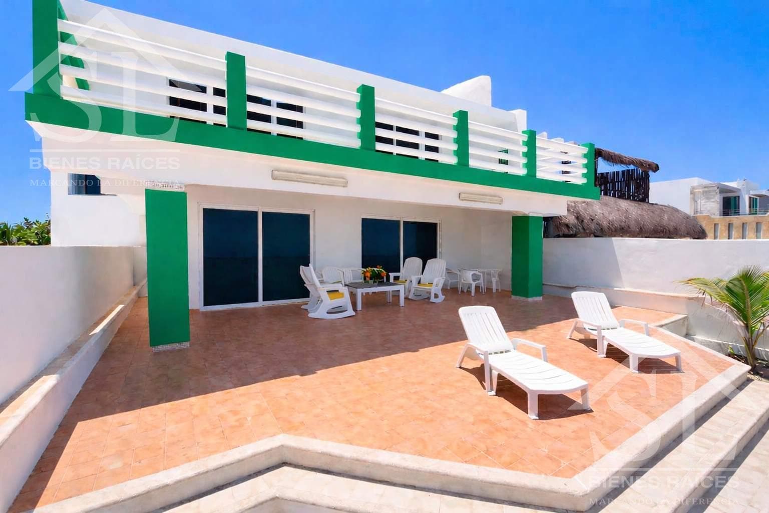 House in the Town of Chicxulub Puerto