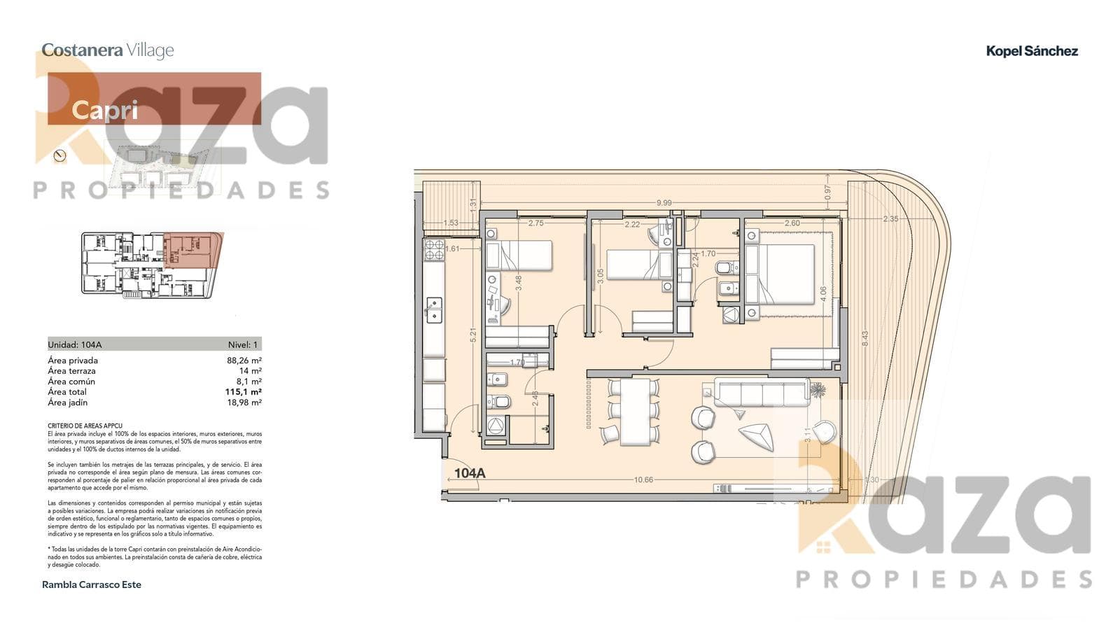 3-Bedroom Apartment for Sale in Barra de Carrasco