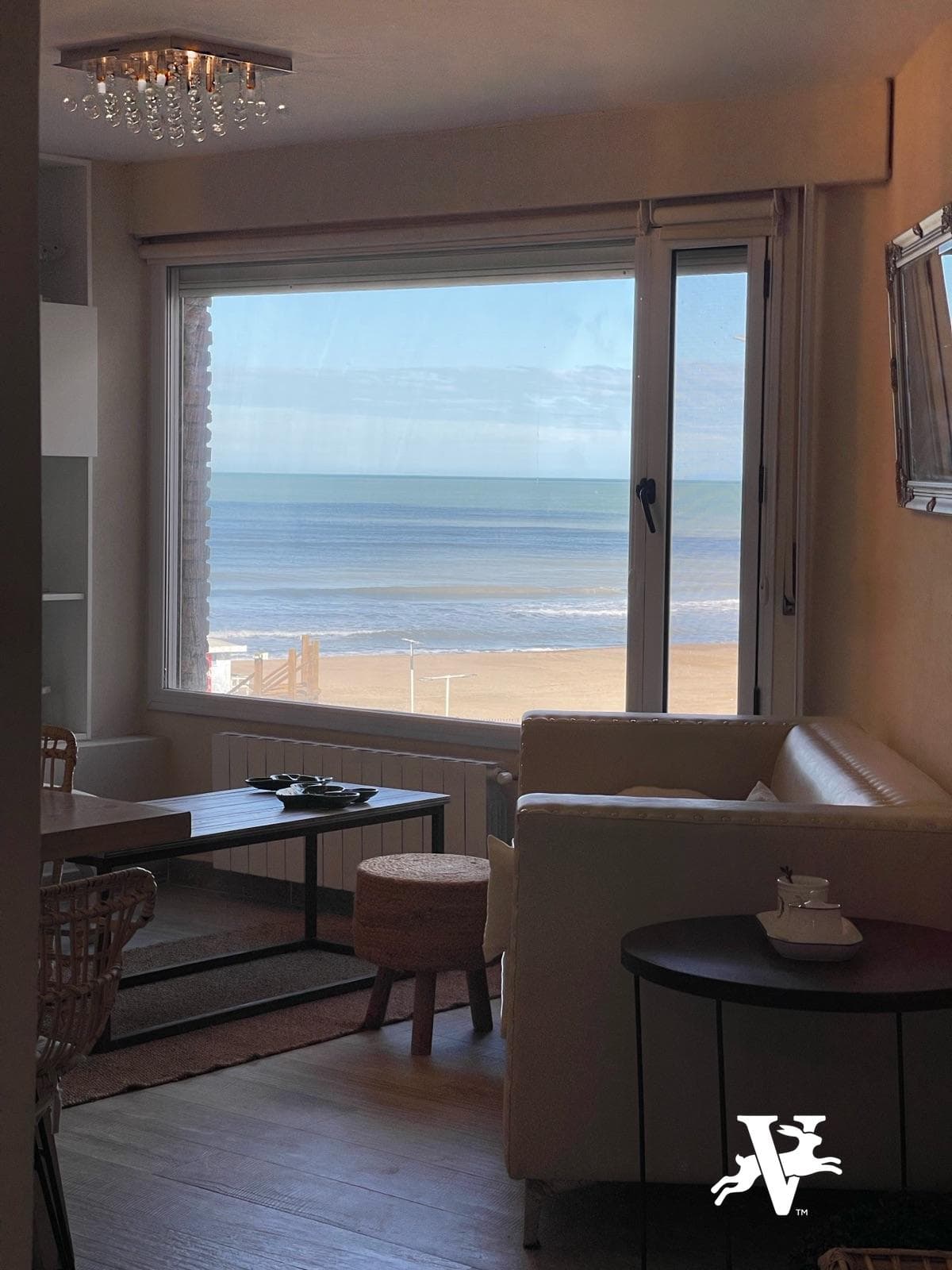 APARTMENT FOR SALE WITH OCEAN VIEW, TERRACE, AND BARBECUE.