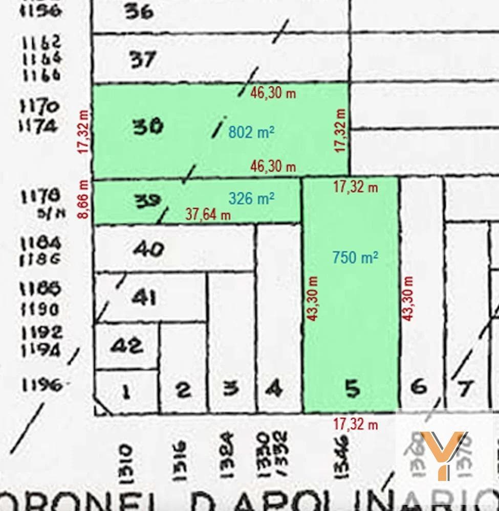 Land for Sale - - 9,000 m - Caballito