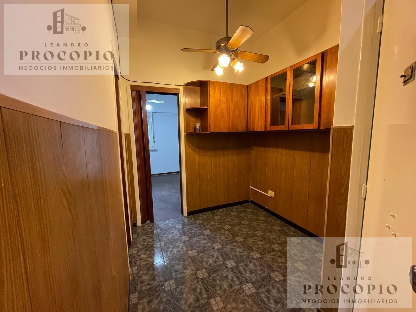 Two-room apartment for sale in downtown Morón