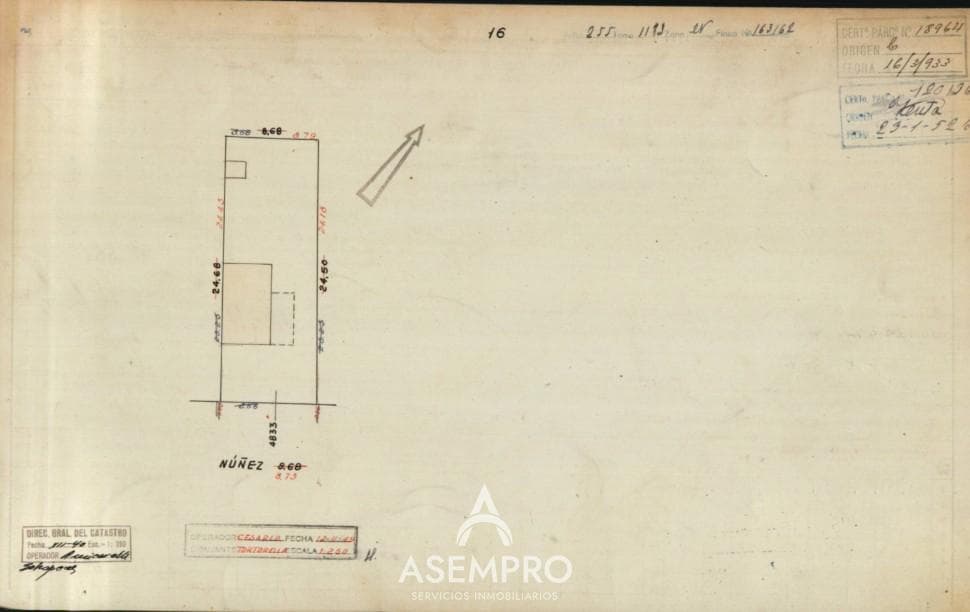 Land for Sale in Saavedra - 700 m² of Saleable Area