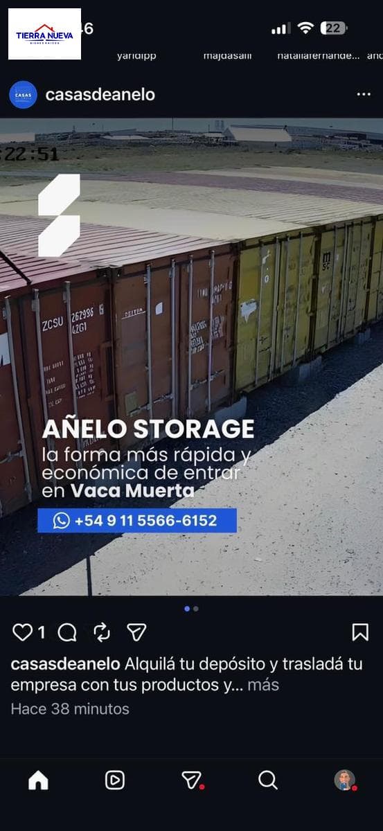Galpón en Añelo