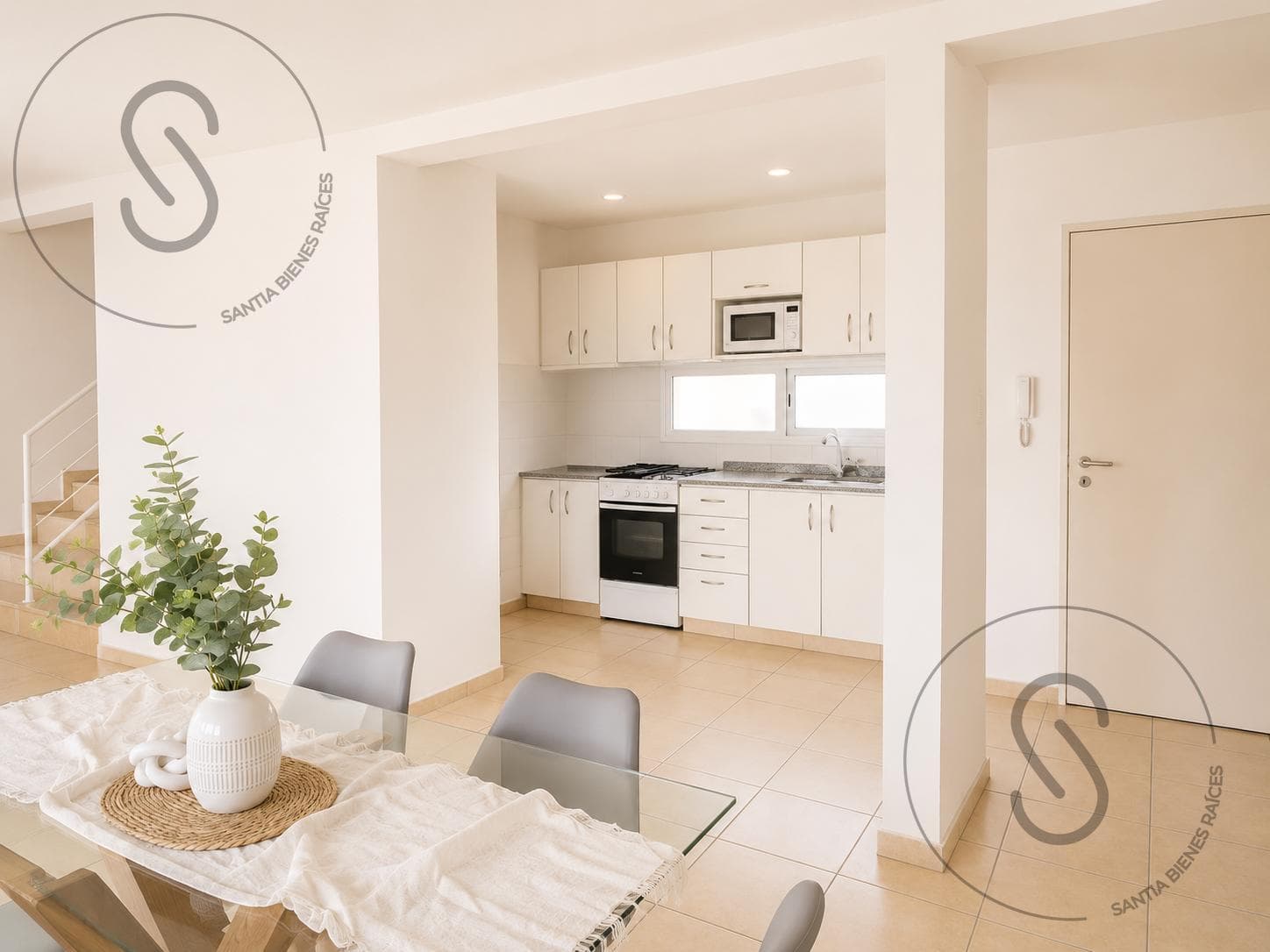THREE-BEDROOM DUPLEX FOR SALE WITH GARAGE
