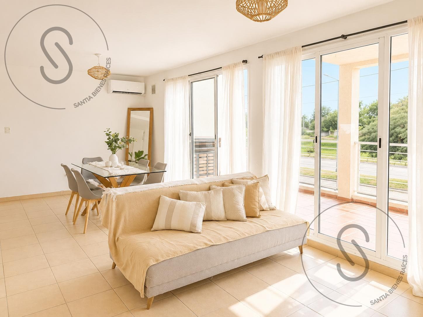 THREE-BEDROOM DUPLEX FOR SALE WITH GARAGE