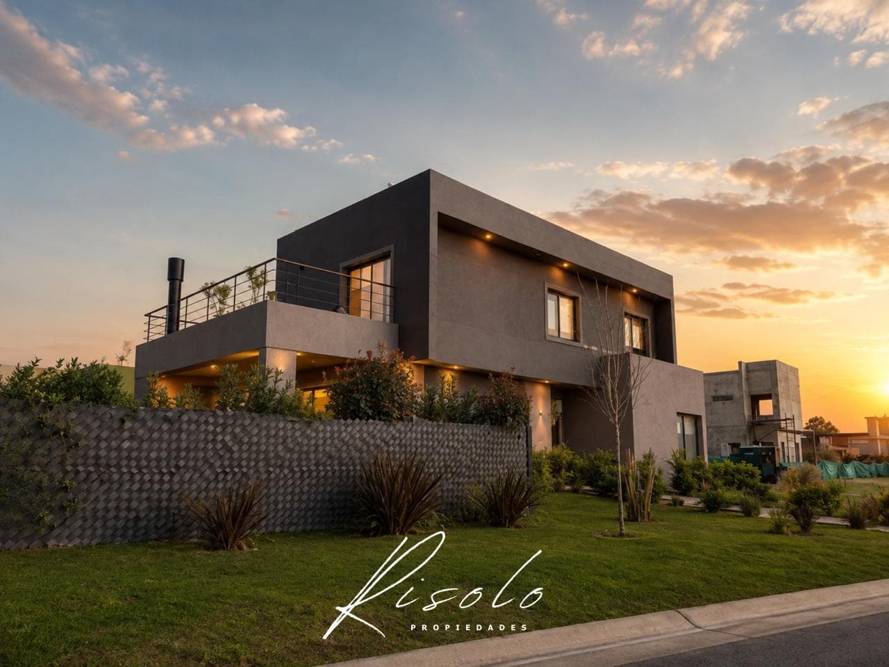 Santa Lucía - Pilar del Este - Modern house with a garden, pool, and terrace