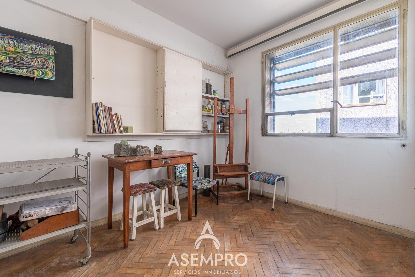 VENTA - 3 amb. a refaccionar - Edificio histórico - Seguridad 24 hs
