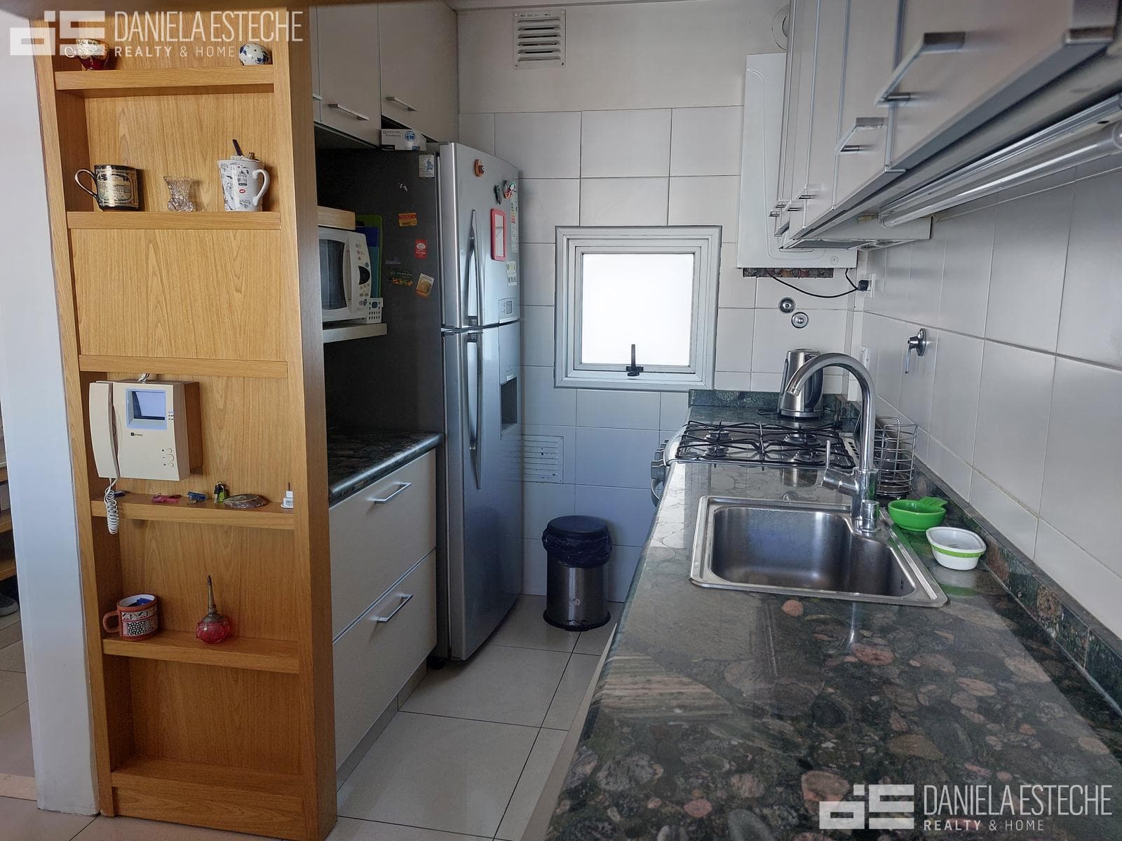 Duplex-style apartment