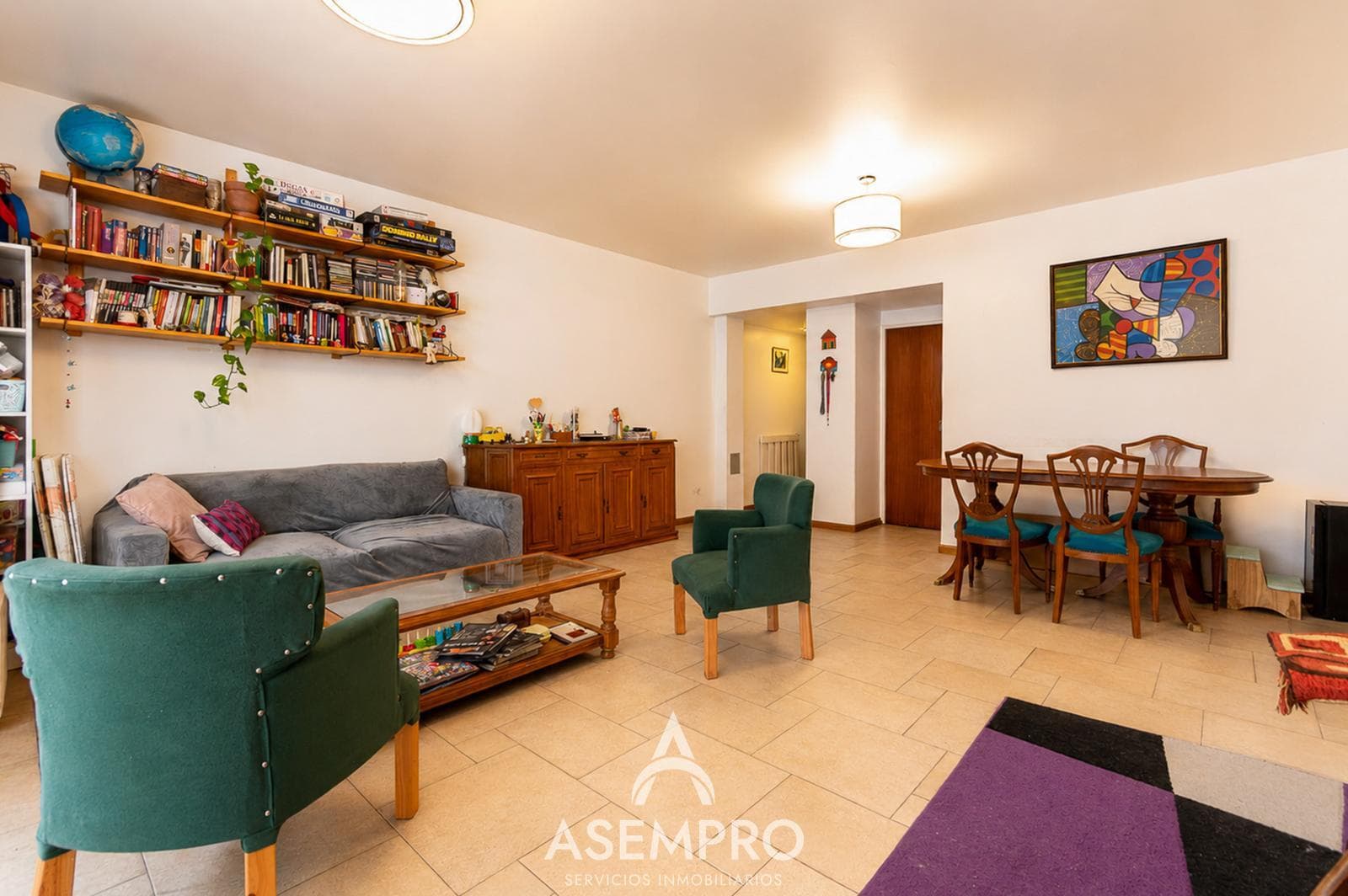 For Sale - 4-room apartment - low maintenance fees!