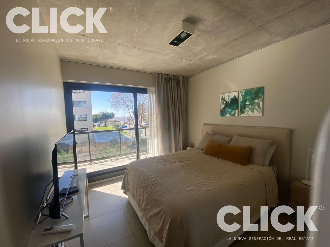 FOR RENT - 2-ROOM APARTMENT WITH BALCONY - FULLY FURNISHED - FULL AMENITIES - RIVER VIEW - OLIVOS
