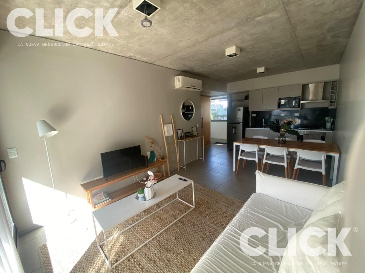 FOR RENT - 2-ROOM APARTMENT WITH BALCONY - FULLY FURNISHED - FULL AMENITIES - RIVER VIEW - OLIVOS