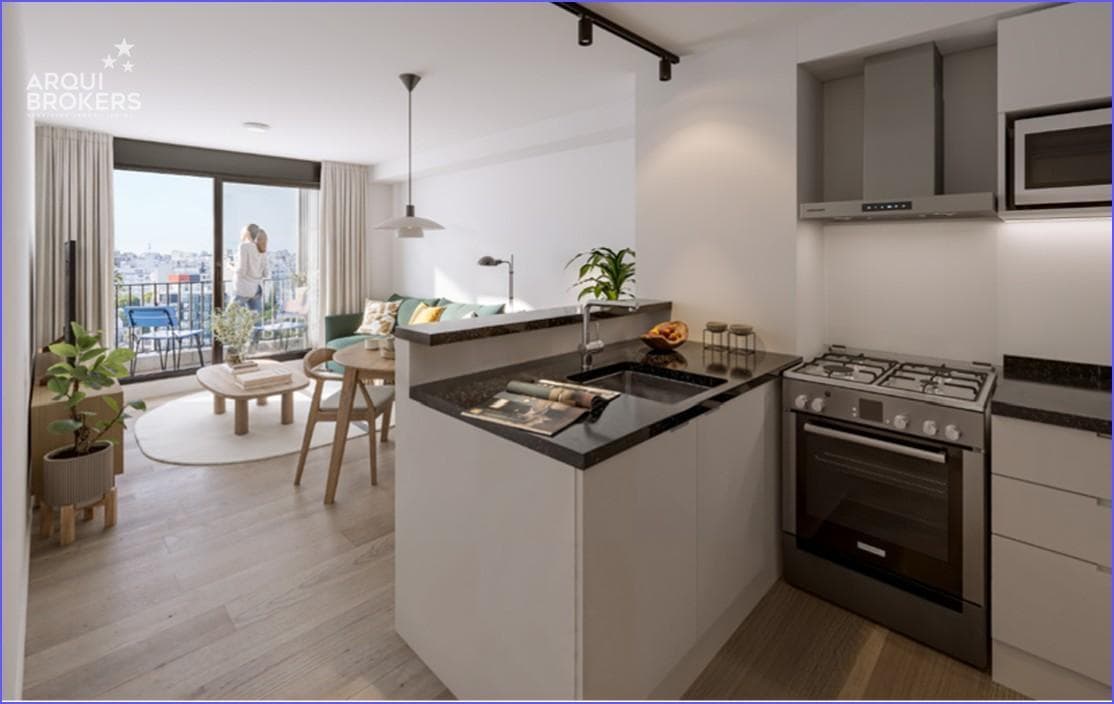 Studio apartment with a patio for sale in Cordón Sur - 103