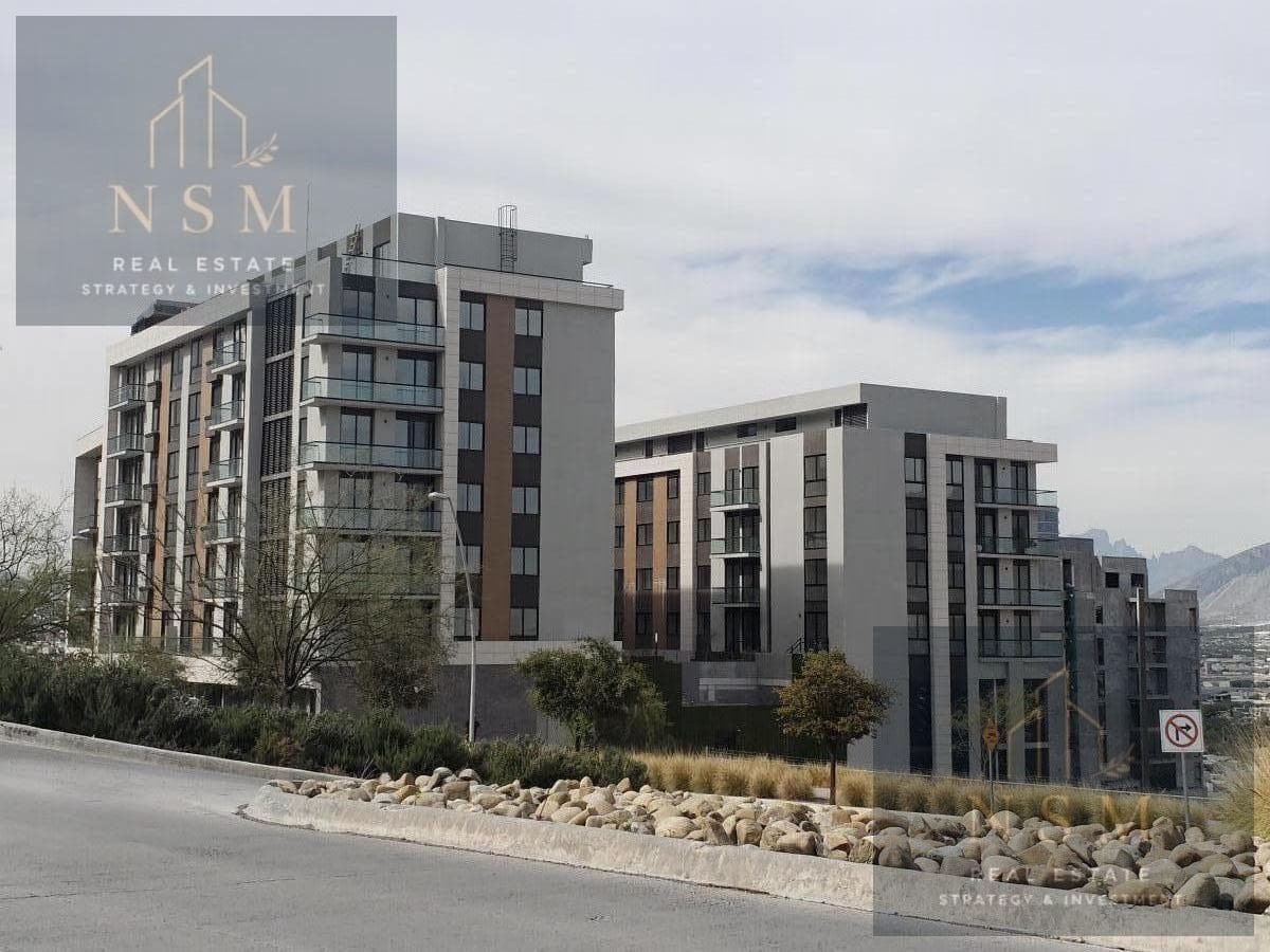 Furnished Apartment for Rent in Torre Ambar on Via Cordillera, Santa Catarina, Nuevo León