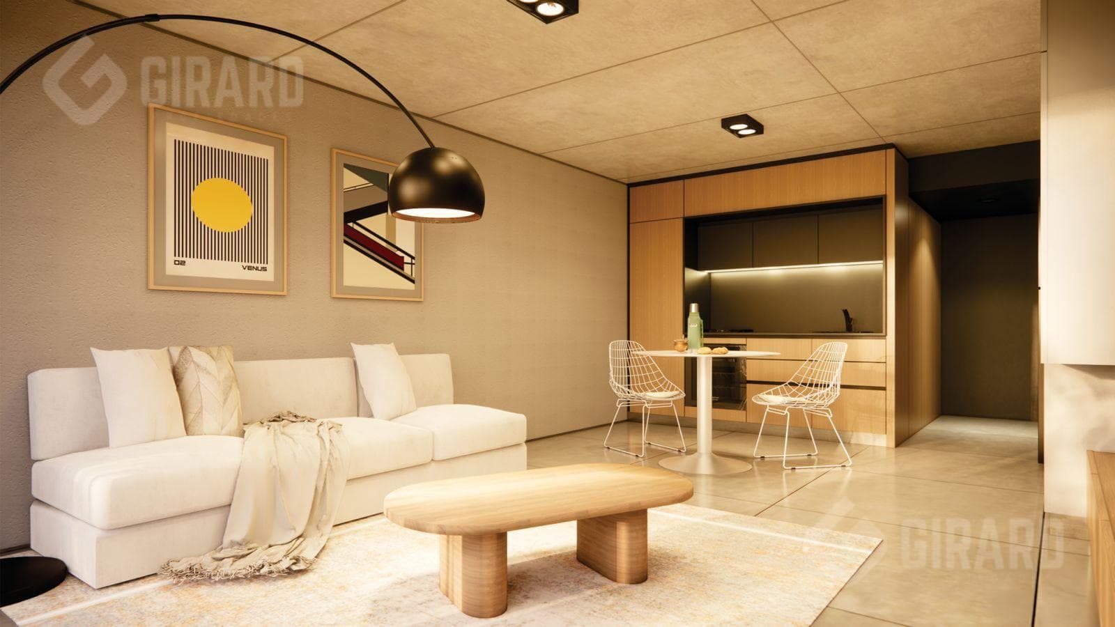 One-room apartment in the La Perla neighborhood