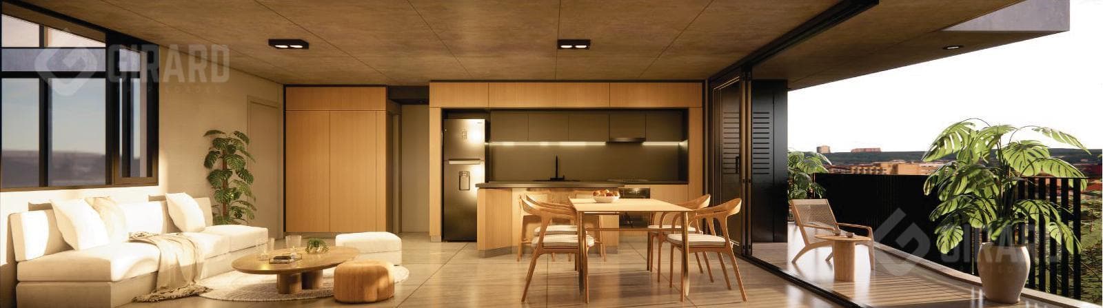 2-room apartment in the La Perla neighborhood
