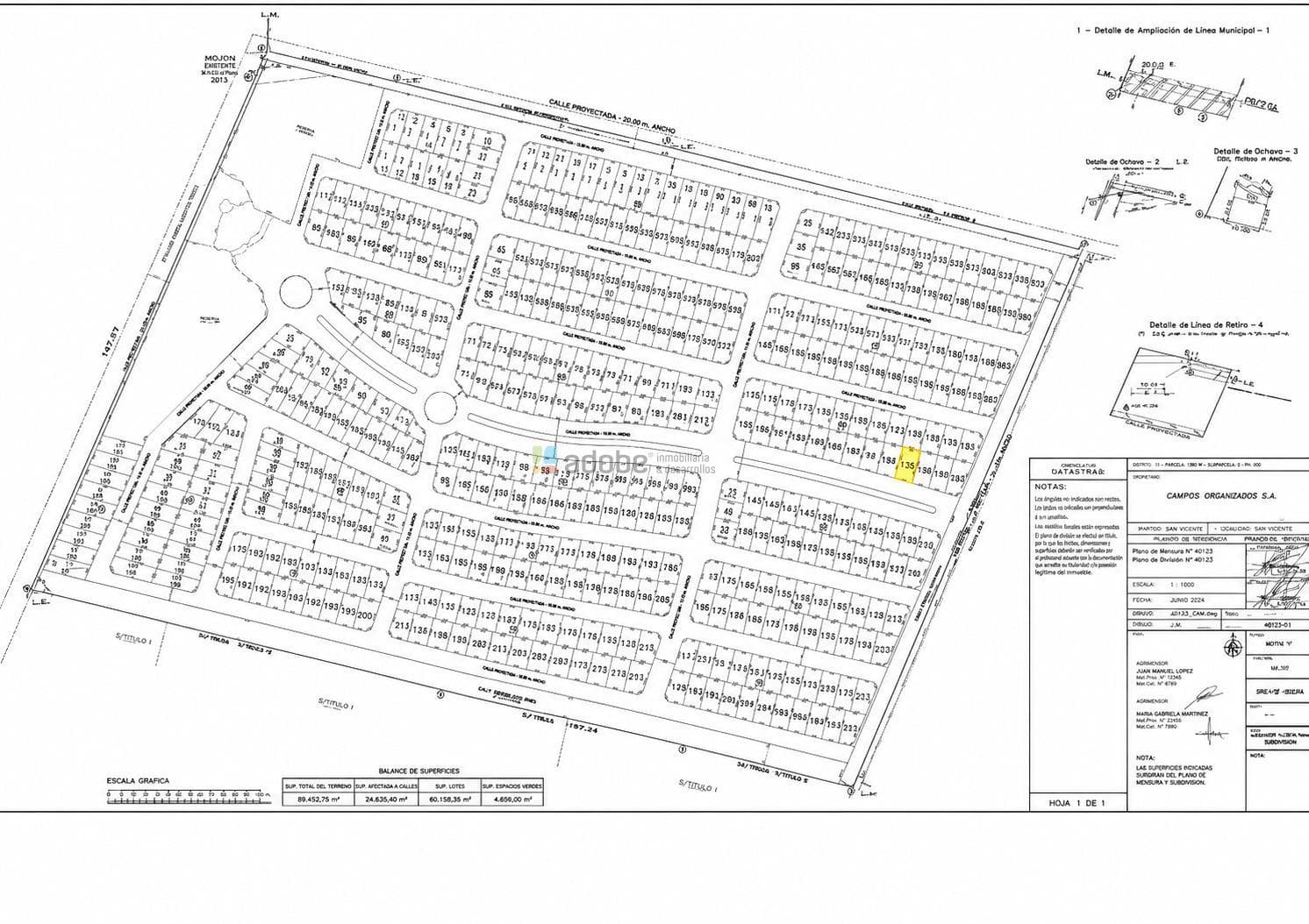 Lot in the Las Palmas Neighborhood
