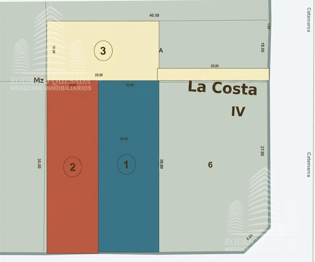 block lots in downtown San Bernardo // Together or separately