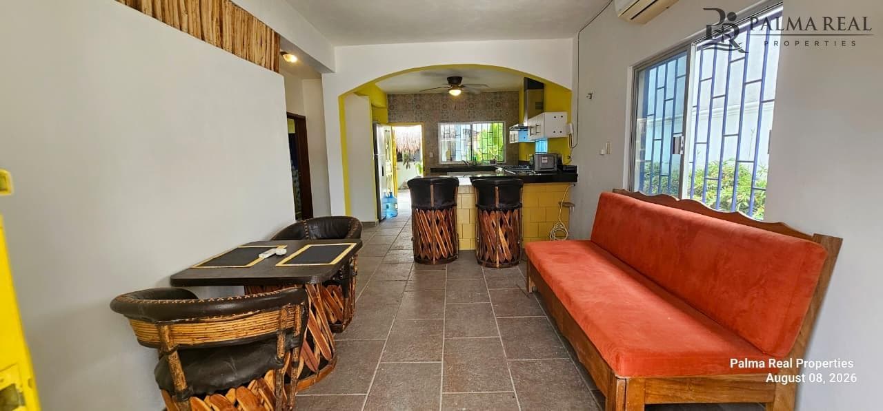 3-bedroom house for rent in Puerto Morelos with pool